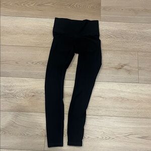 Black Lululemon Legging size 6